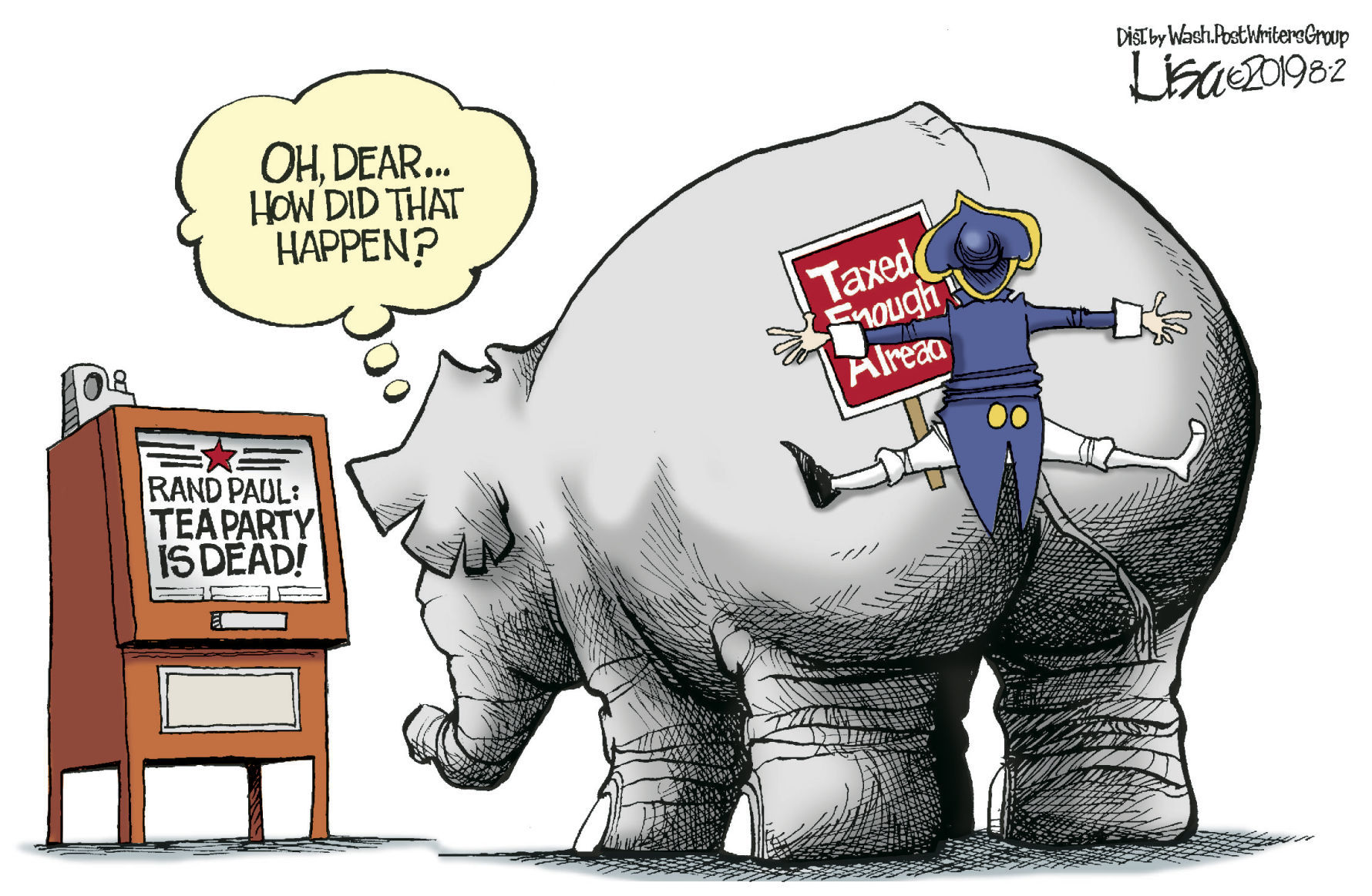Lisa Benson cartoon